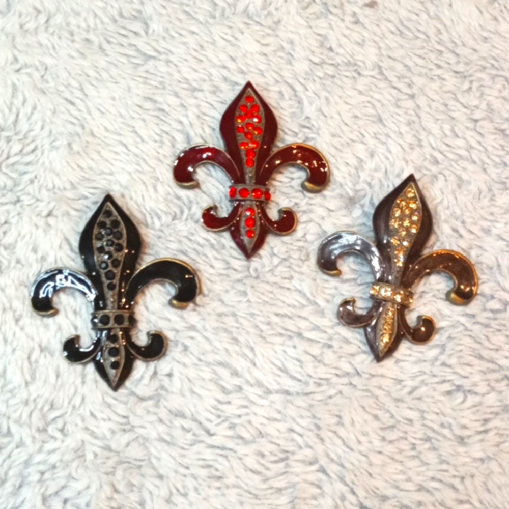 Set of 3 Decorative Candle Pins